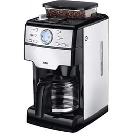 Koffiezetapparaat met molen Zonder Capsule Aeg KAM 400 1,2500L - Zwart/Grijs