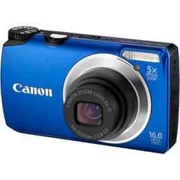 Compactcamera PowerShot A3300 IS - Blauw + Canon Zoom Lens 25-50mm f/2.8-5.9 f/2.8-5.9