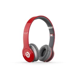 Beats Solo HD Hoofdtelefoon - bedraad microfoon Rood/Grijs