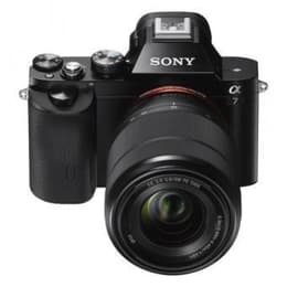 Hybride Sony Alpha 7 - Zwart + Lens Sony 28-70mm f/3.5-5.6OSS