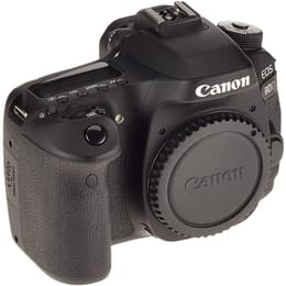 Spiegelreflexcamera - Canon EOS 80D Alleen behuizing Zwart