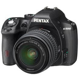 Reflex K-500 - Zwart + Pentax Pentax DA 18-55 mm f/3.5-5.6 AL + Pentax HD Pentax-DA 55-300mm f/4-5.8 ED WR f/3.5-5.6 + f/4-5.8