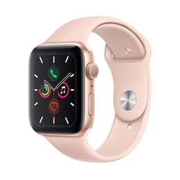 Apple Watch Series 5 (2019) GPS 40 mm - Aluminium Goud - Sportbandje Goud