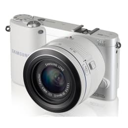 Hybride camera Samsung NX1000 - Wit + Lens Samsung NX 20-50mm F3.5-5.6 ED