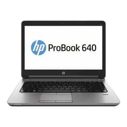HP ProBook 640 G1 14" Core i5 2.6 GHz - SSD 240 GB - 8GB QWERTY - Engels