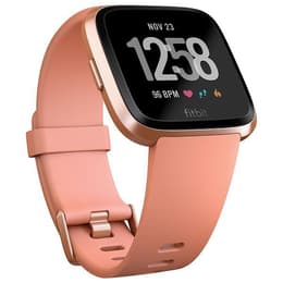 Horloges Cardio Fitbit Versa - Rosé goud