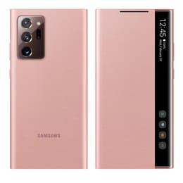 Hoesje Galaxy Note 20 Ultra - Leer - Roze (Rose pink)