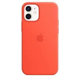 Apple Siliconenhoesje iPhone 12 mini Siliconenhoesje - Silicone Oranje