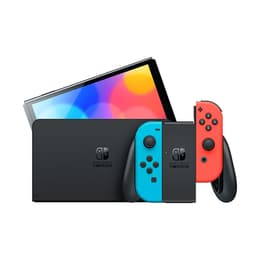 Switch OLED 64GB - Rood/Blauw