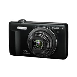 Compactcamera D-755 - Zwart + Olympus 10X Wide Optical Zoom 4.2-42mm f/3.0-5.7 f/3.0-5.7