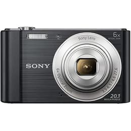 Compactcamera Cyber-shot DSC-W810 - Zwart + Sony Lens 6x Optical Zoom 26-156mm f/3.5-6.5 f/3.5-6.5