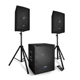 Pack sonorisation 2200W - Enceintes + Caisson + Pieds - USB/BLUETOOTH - BM SONIC BMS1512 PA speaker