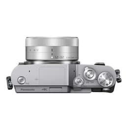 Andere Lumix DC-GX880W - Grijs/Zwart + Panasonic Lumix G Vario HD 12-32mm f/3.5-5.6 Mega OIS+ 35-100mm f/3.5-5.6 Mega OIS f/3.5-5.6