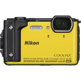 Compactcamera Coolpix W300 - Geel + Nikon Nikkor Wide Optical Zoom 24-120mm f/2.8-4.9 f/2.8-4.9