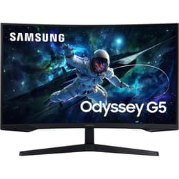 27-inch Samsung Odyssey Odyssey G5 LS27CG552EUXXU 1280 x 1024 LED Beeldscherm Zwart