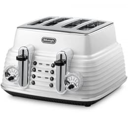 Broodrooster Delonghi CTZ4003W 4 sleuven - Wit