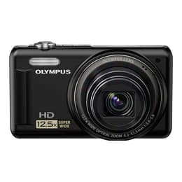 Compactcamera VR-320 - Zwart + Olympus Wide Optical Zoom 24-300mm f/3-5.9 f/3-5.9