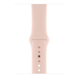 Apple Watch Series 4 (2018) GPS 40 mm - Aluminium Goud - Sportbandje Roze