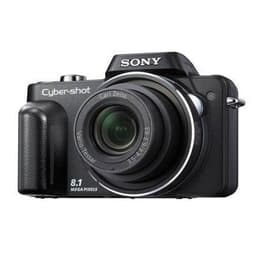 Compactcamera Cyber-shot DSC-H10 - Zwart + Sony Carl Zeiss Vario Tessar 38–380mm f/3.5–8 f/3.5–8