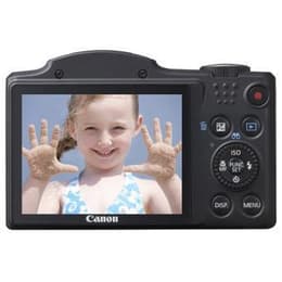 Compactcamera PowerShot SX500 IS - Zwart + Canon Zoom Lens 30X 24-720mm f/3.4-5.8 f/3.4-5.8