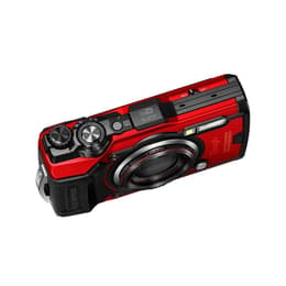 Compactcamera Tough TG-6 - Rood + Olympus Olympus lens Zoom 4.5-18mm f/2.0-4.9 f/2.0-4.9