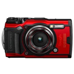 Compactcamera Tough TG-6 - Rood + Olympus Olympus lens Zoom 4.5-18mm f/2.0-4.9 f/2.0-4.9