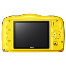 Compactcamera Coolpix S31 - Geel + Nikon Nikkor 3x 29-87mm f/3.3-5.9 f/3.3-5.9