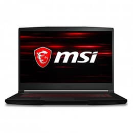 MSI GF63 Thin 11UD-1043XFR 15" Core i5 2.7 GHz - SSD 512 GB - 8GB - Nvidia GeForce RTX 3050 AZERTY - Frans