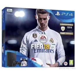 PlayStation 4 Slim 500GB - Zwart + FIFA 18