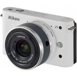 Hybride Nikon 1 J1 - Wit + Lens Nikkor 30-110mm f/3.5-5.6