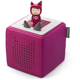 Tonies Toniebox Starterset Beere mit Kreativ-Tonie Speaker Bluetooth - Paars