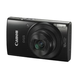Compactcamera IXUS 190 - Zwart + Canon Canon Zoom 10x IS 4.3-43 mm f/3-6.9 f/3-6.9