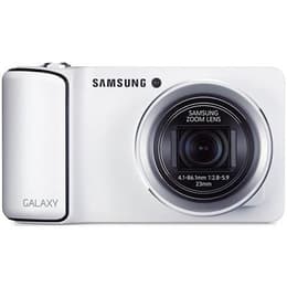Compactcamera Samsung Galaxy EK-GC100 - Wit + Lens Samsung 21X Optical Zoom