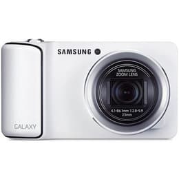 Compactcamera Galaxy Camera GC100 - Wit + Samsung Zoom Lens 23-483mm f/2.8-5.9 f/2.8-5.9