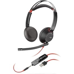 Poly Blackwire 5220 Hoofdtelefoon - bedraad microfoon Zwart