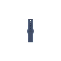 Apple Watch Series SE 2 (2022) GPS + Cellular 44 mm - Aluminium Zilver - Sportbandje Blauw