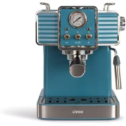 Espresso machine Zonder Capsule Livoo DOD174 1,5000L - Blauw