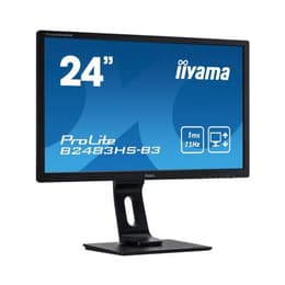 24-inch Iiyama ProLite B2483HS-B3 1920 x 1080 LCD Beeldscherm Zwart