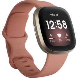 Horloges Cardio GPS Fitbit Versa 3 - Goud