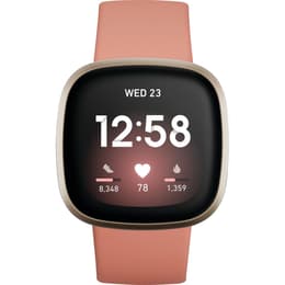 Horloges Fitbit Cardio GPS Versa 3 - Goud