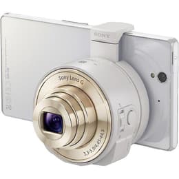 Compactcamera Cyber-shot DSC-QX10 - Wit + Sony Sony Lens G 25-250 mm f/3.3-5.9 f/3.3-5.9