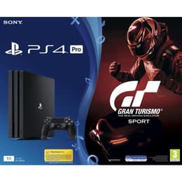 PlayStation 4 Pro 1000GB - Zwart + Grand Turismo Sport