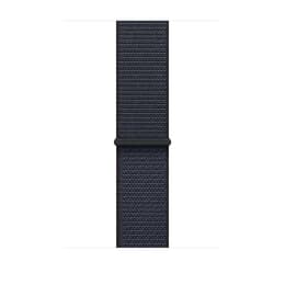 Apple Watch Series SE 2 (2022) GPS 44 mm - Aluminium Midnight - Geweven sportbandje Midnight