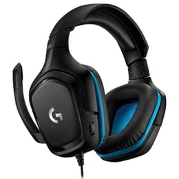 G432 gaming Hoofdtelefoon - bedraad microfoon Zwart/Blauw