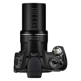 Bridge camera PowerShot SX30 IS - Zwart + Canon Canon Zoom Lens 4.3-150.5 mm f/2.7-5.8 USM f/2.7-5.8