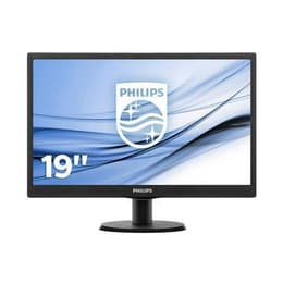 19-inch Philips 193V5LSB2 1366 x 768 LCD Beeldscherm Zwart