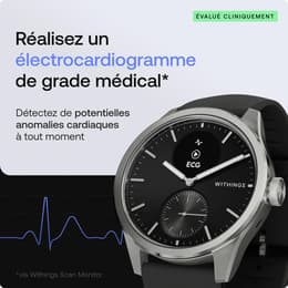 Withings ScanWatch 2 Bluetooth 42 mm - Zwart