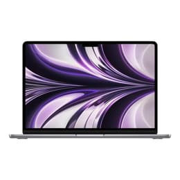 MacBook Air 13" (2022) - Apple M2 met 8‑core CPU en 8-core GPU - 16GB RAM - SSD 1000GB - Standaarddisplay - QWERTY - Engels