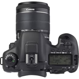 Reflex EOS 7D - Zwart + Canon Canon EFS 18-55mm f/3 5-5.6 II f/3.5-5.6