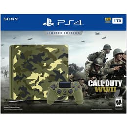 PlayStation 4 Slim 1000GB - Camouflage - Limited edition Call of Duty: WWII + Call of Duty: WWII